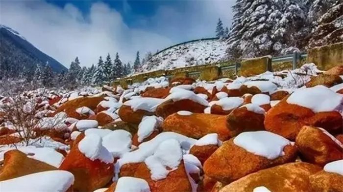 為什么在我國西南地區(qū)的冰川河谷里，經(jīng)常會看到“紅石灘”景觀？