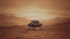 祝融號(hào)火星留下中文 地球文化“登陸”火星（火星文字）