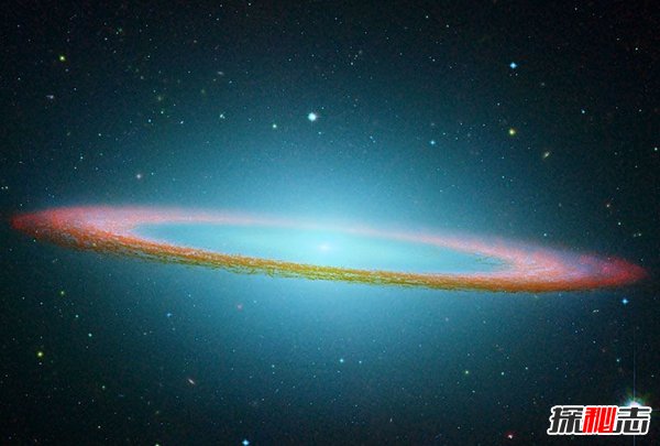 草帽星系之謎,草帽星系竟有一個大黑洞(提供能量)